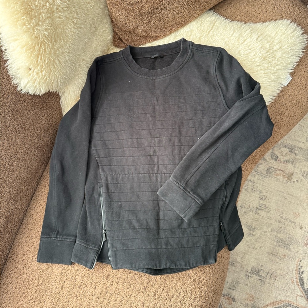 Lululemon Fleece Be True Crew Sweatshirt in Black🌿